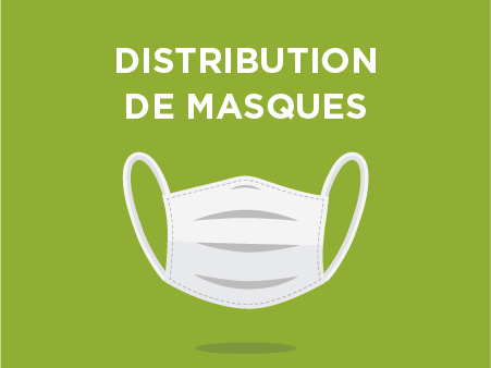 Distribution de masques